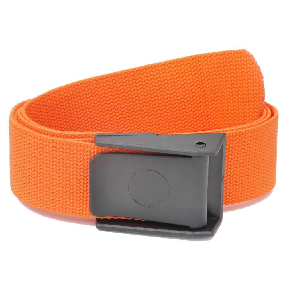 BEST DIVERS Men's Orange Belt with Nylon Buckle