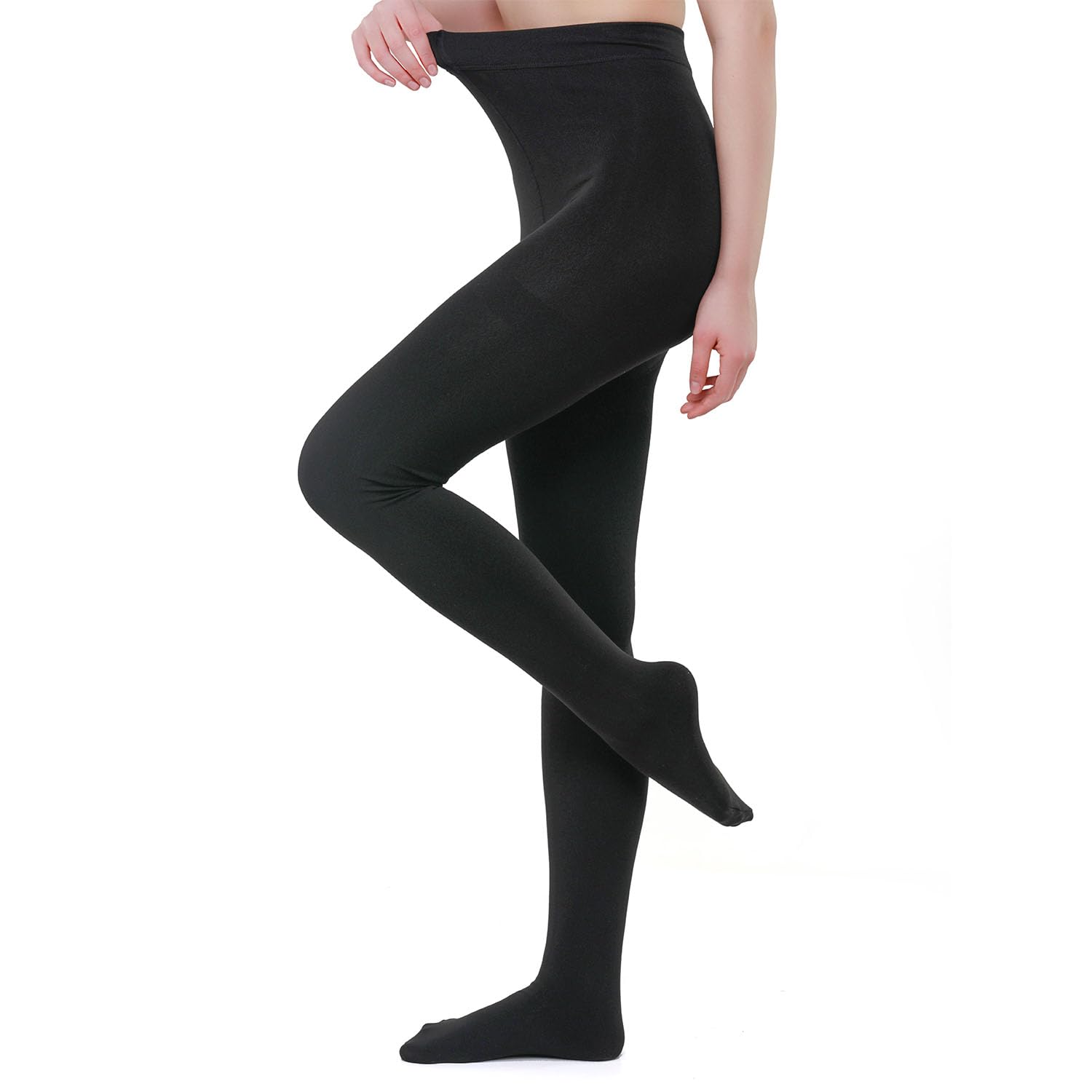 bonjour Soft Touch Thermal Tights for Women & Girls - Ultimate Warm Velvet Leggings for Women, Thermal Winter Tights Black-picture-16