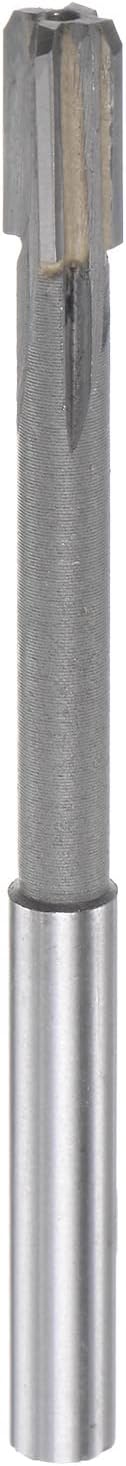 HARFINGTON Chucking Reamer 7.8mm H7 Carbide Tip Straight Flutes Round Shank Lathe Machine Milling Cutter