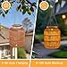 Solar Outdoor Lanterns Waterproof, Hanging Rattan Lantern Lights for Outside, Solar lamp Outdoor Chandelier Idea for Gazebo Pergola Porch Patio Pathway Decor (2)