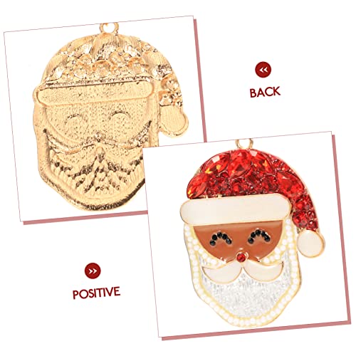 Boucles oreilles Santa Claus look captivant avec accessoires festifs classiques - 3