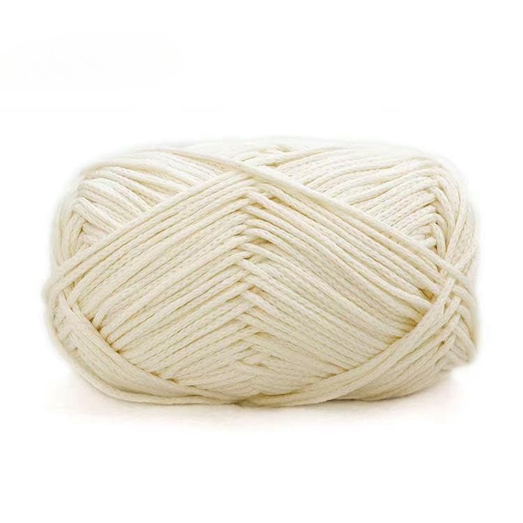 Filato di Cotone per Maglieria a Mano 8x100g, Filato di Cotone Spesso colorato, per lavori Fai da Te all'Uncinetto e a Maglia di Sciarpe, Cappelli, Borse, tappetini e Artigianato