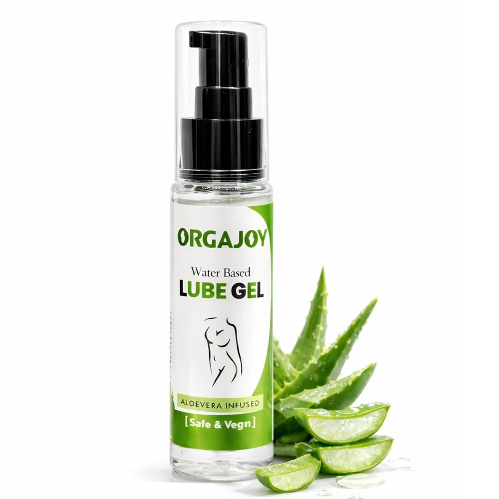 Personal Lubricant Gel Water Based 50ml | Aloe Vera Intimate Lubricant for Men & Women | Non Sticky, pH Balanced, Paraben & Silicone Free | Long Lasting Hydration | Latex, Condom & Toy Safe