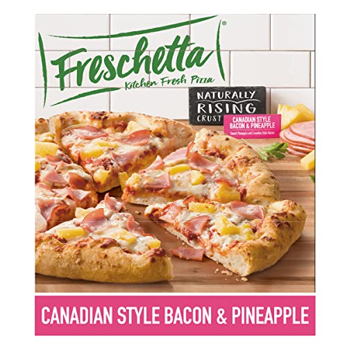 Freschetta, Canadian Bacon & Pineapple Naturally Rising Crust Pizza 27.51 Oz ( Frozen) #TOP4
