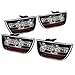 Spyder Auto 5032188 LED Tail Lights Black/Clear