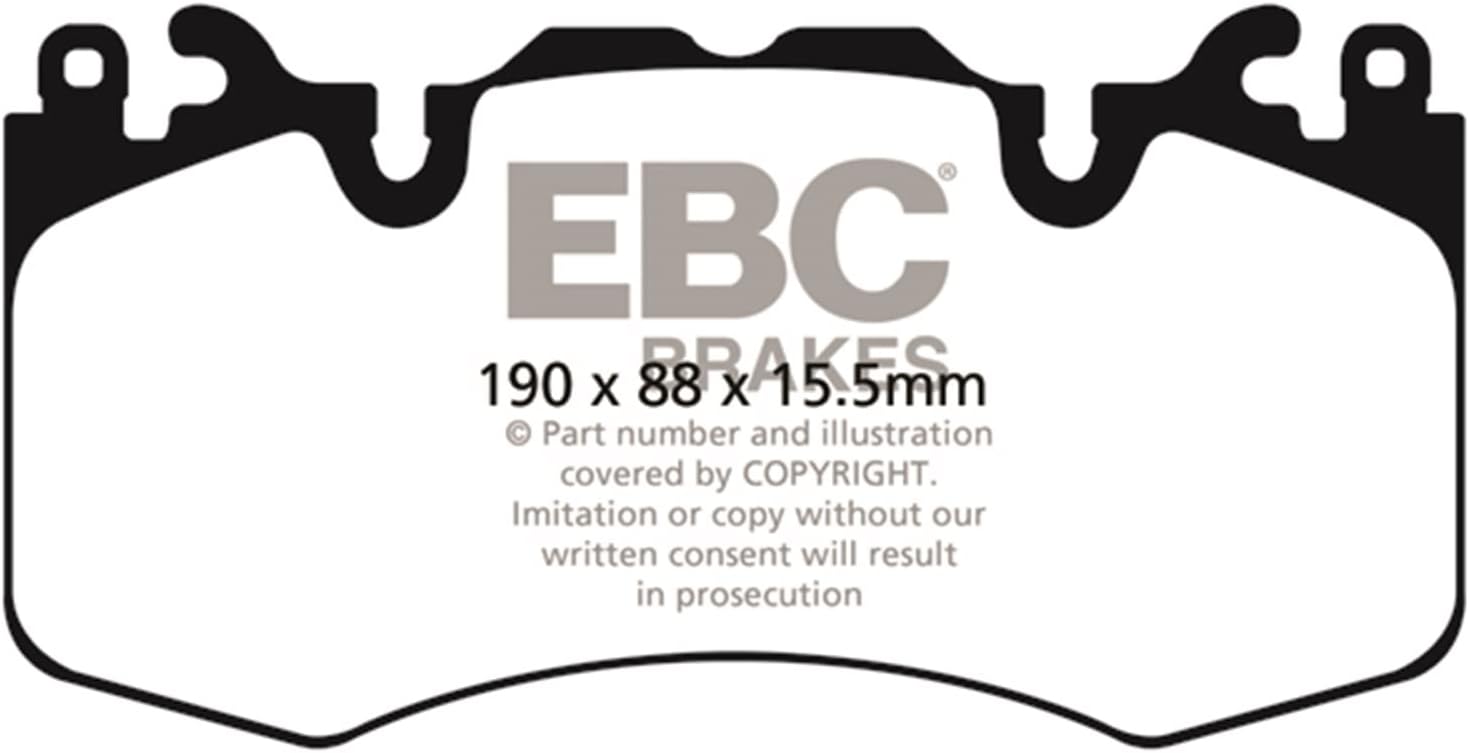 EBC Brakes DP62064 6000 Series Greenstuff Truck and SUV Brake Pad