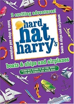 DVD Hard Hat Harry: Boats & Ships and Airplanes Book