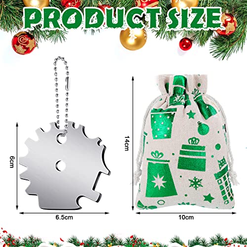 3 Pcs Bbq Grill Scraper Stainless Steel Grate Grill Scraper Cleaner With 3 Pcs Christmas Reusable Gift Bags Grill Cleaning Tools For Men Christmas Kitchen Stocking Stuffers Ideals Cooking Gadget #TOP1