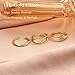 Jstyle 3PCS 14K Gold Filled Toe Rings for Women Adjustable Gold Toe Ring Set Open Band Simple CZ Daisy Flower Toe Rings Hawaiian Summer Beach Foot Jewelry for Women Style B