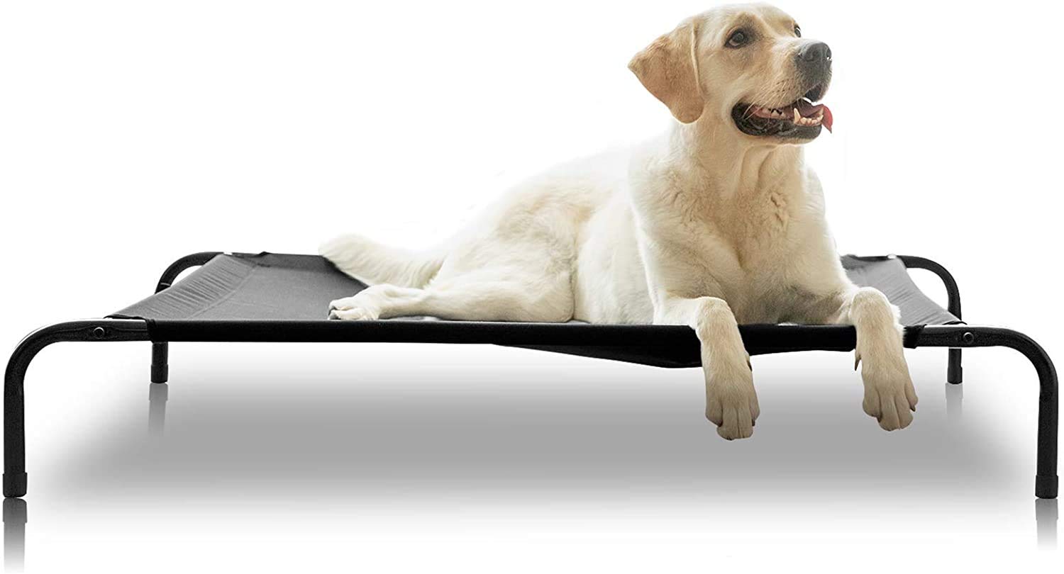 PAWSOME Dog Bed Pet Cat Raised Sides Camping Cot Indoor Outdoor Waterproof Black Small (Small, Black) (B08X1X32GL) Amazon Price History, Amazon Price Tracker