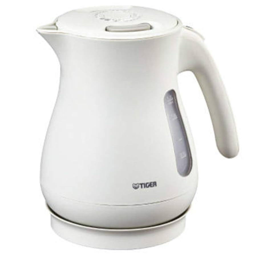 Amazon | タイガー魔法瓶 電気ケトル 1.2l マットホワイト PCL
