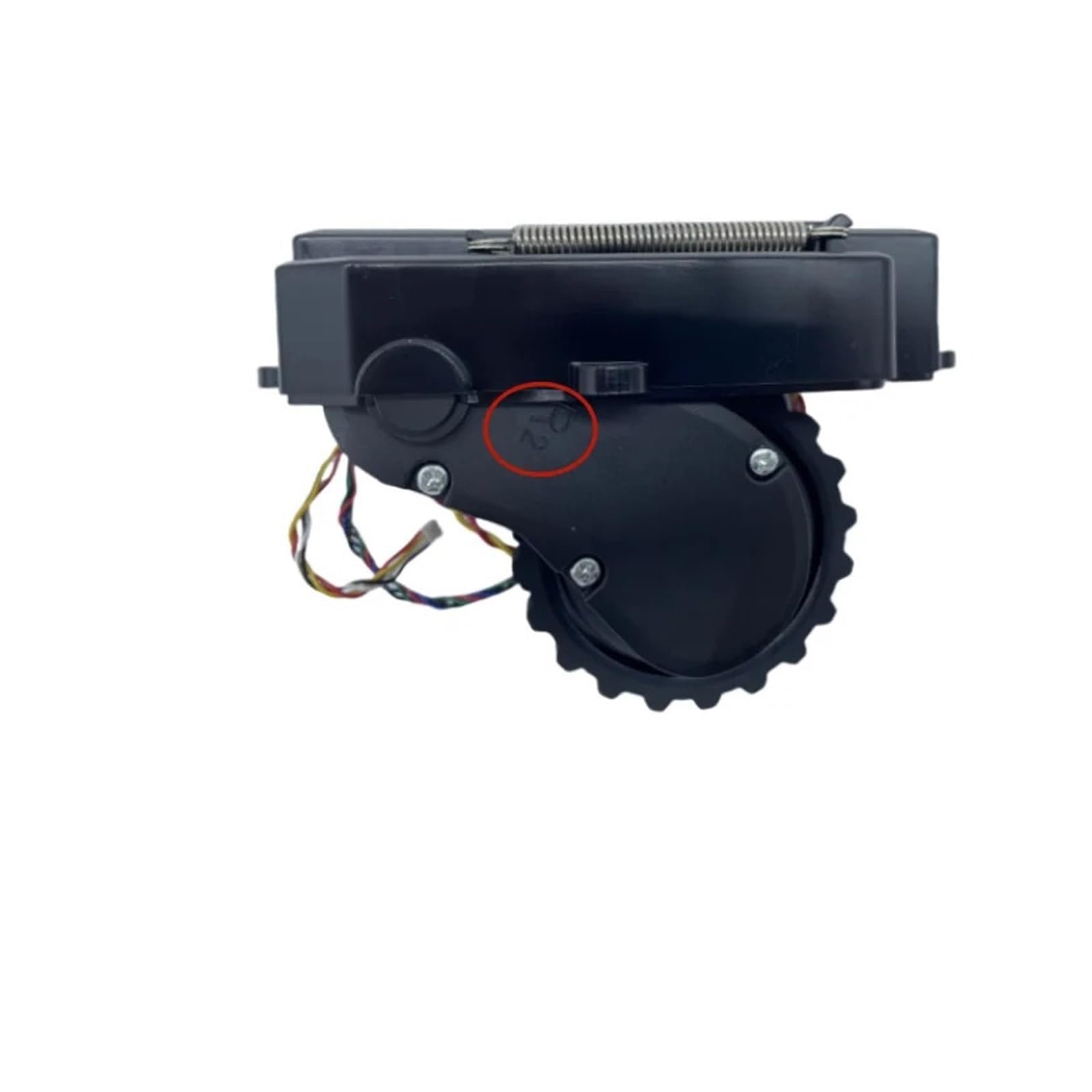 Shiketong Sweeping Robot Walking Wheels,Compatible For Cecotec,Compatible For Conga,3090 Vacuum Cleaner Wheel Motor Assembly Parts Accessories Replacement