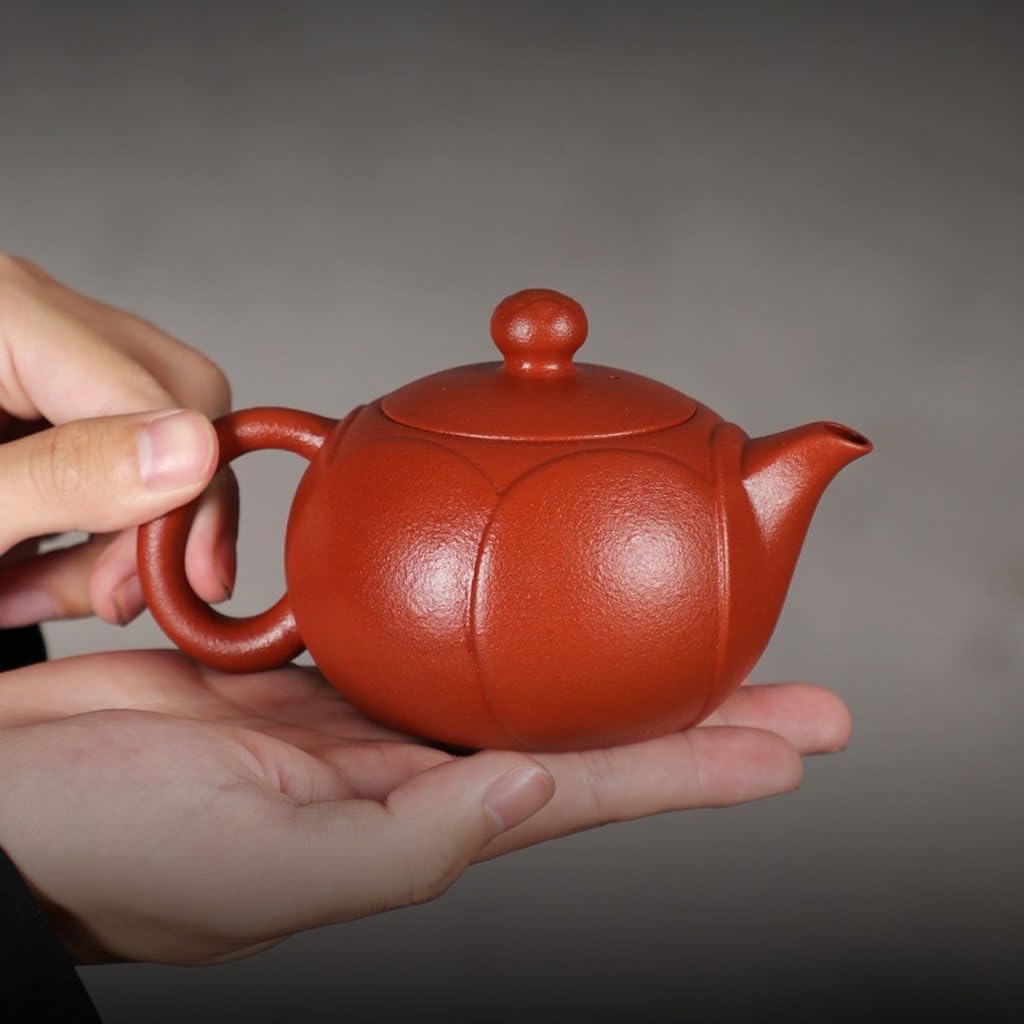 Ceramiczny czajniczek kreatywny dekoracyjny lotos fioletowy piasek czajniczek zestaw do herbaty ręcznie robiony herbata kwiat czajniczek Kung Fu zestaw do herbaty dzbanek do herbaty ceramiczny