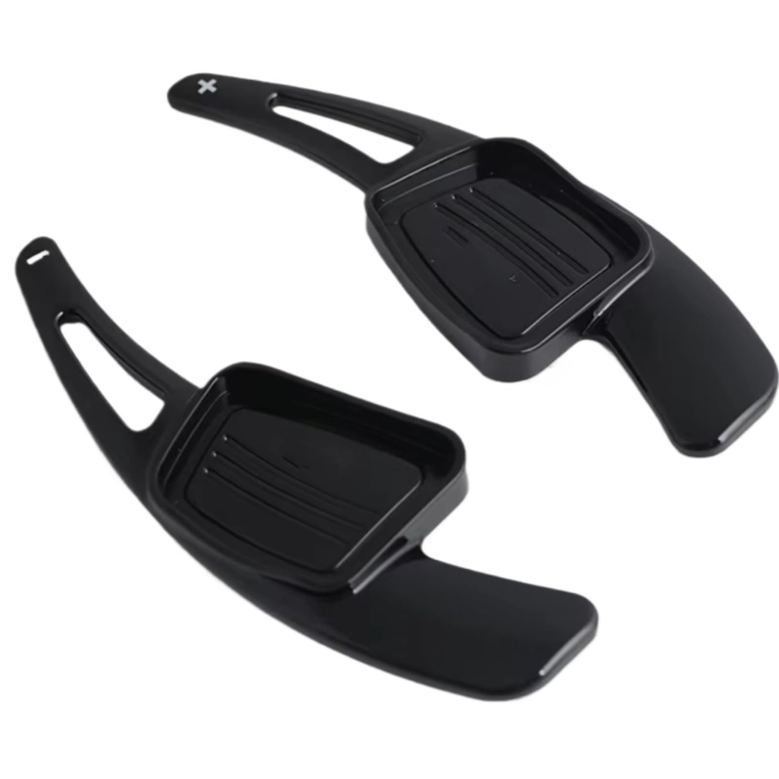 Tgfcruh Black Shift Paddles Gear Compatible With Q2 Q7 2016 2017 For A3 S3 2017 2018 2019 2020 Shifter Paddle Shift Extension Steering Wheel Component