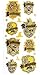 Harry Potter - Paper House Sticky Pix Faux Enamel Stickers