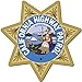 SMALL California Highway Patrol Seal - 2" - vinyl decal sticker chips chp yeti