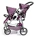 Bayer Design- Silla Gemelos Twin Tandem Violeta, Color Rosa, Morado. (26537AA)