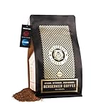 BERSERKER COFFEE - Extra starker Kaffee, 100% Robusta Kaffeebohnen, 500g - 3x soviel Koffein wie 08/15-Kaffee, säurearm - GEMAHLEN FÜR FRENCH PRESS