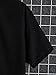 Milumia Men's Casual Button Up Shirt Pocket Short Sleeve Colorblock Blouse Tops Black and Brown Large