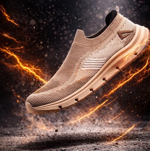 Image of Impakto AJANTA Men Premium Sports Shoes for Men | Lightweight Performance Running & Training Sneakers | Breathable Gym & Walking Shoes | Anti-Skid Cushioned Athletic Footwear for Outdoor & Daily Wear