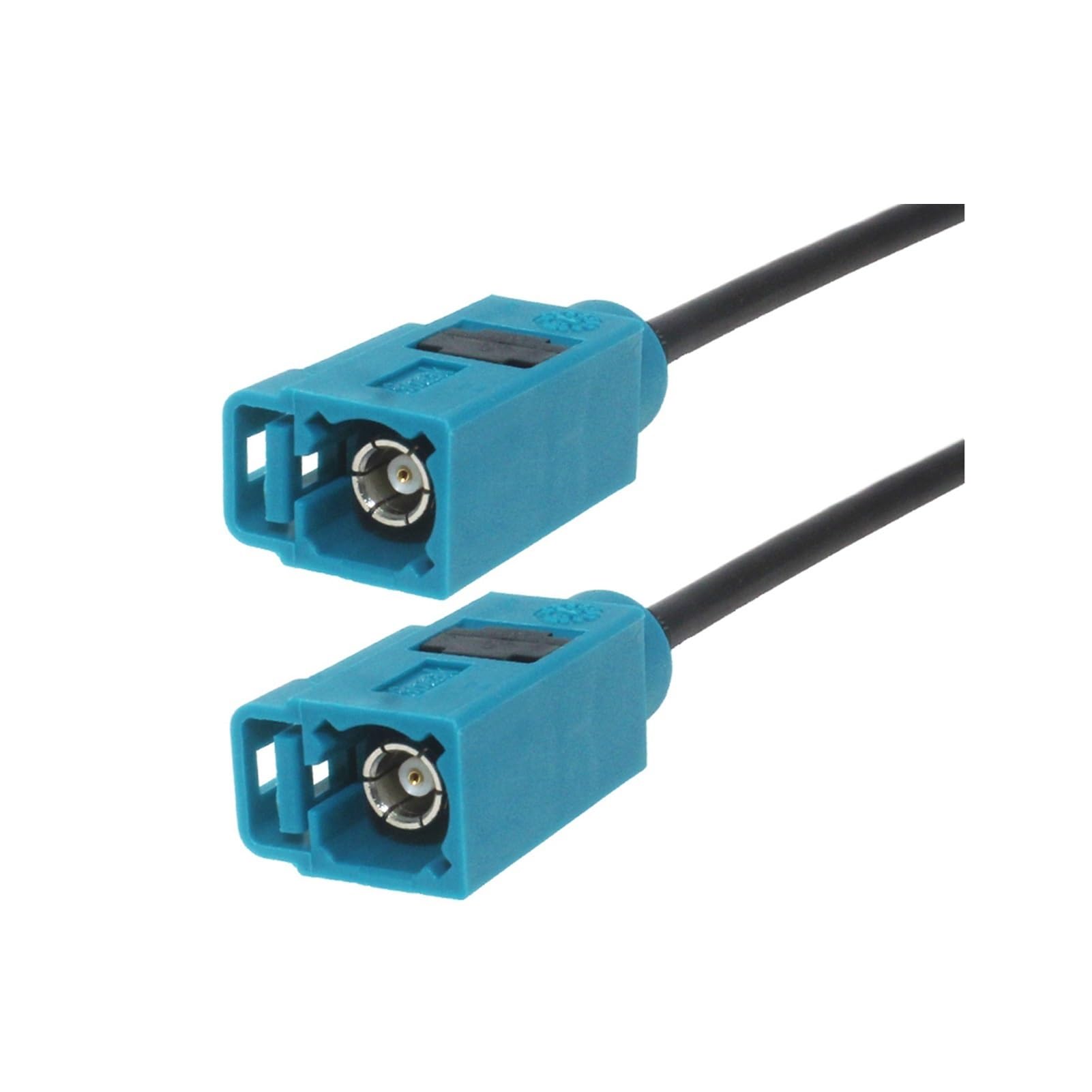 PC 1 Fakra Z Stecker auf Fakra Z weiblich 90 Gruppe Jack Car Variation GPS Antennenadapter-Verlängerungskabel Rg174 rf Koaxialkabel (Fakra Z F bis F, 1,5 m)