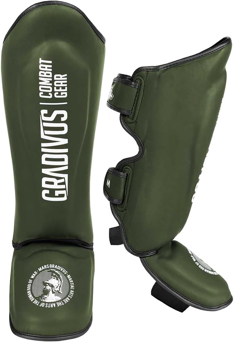SPARPRO Shin Guards for Sparring and Striking in Martial Arts by GRADIVUS