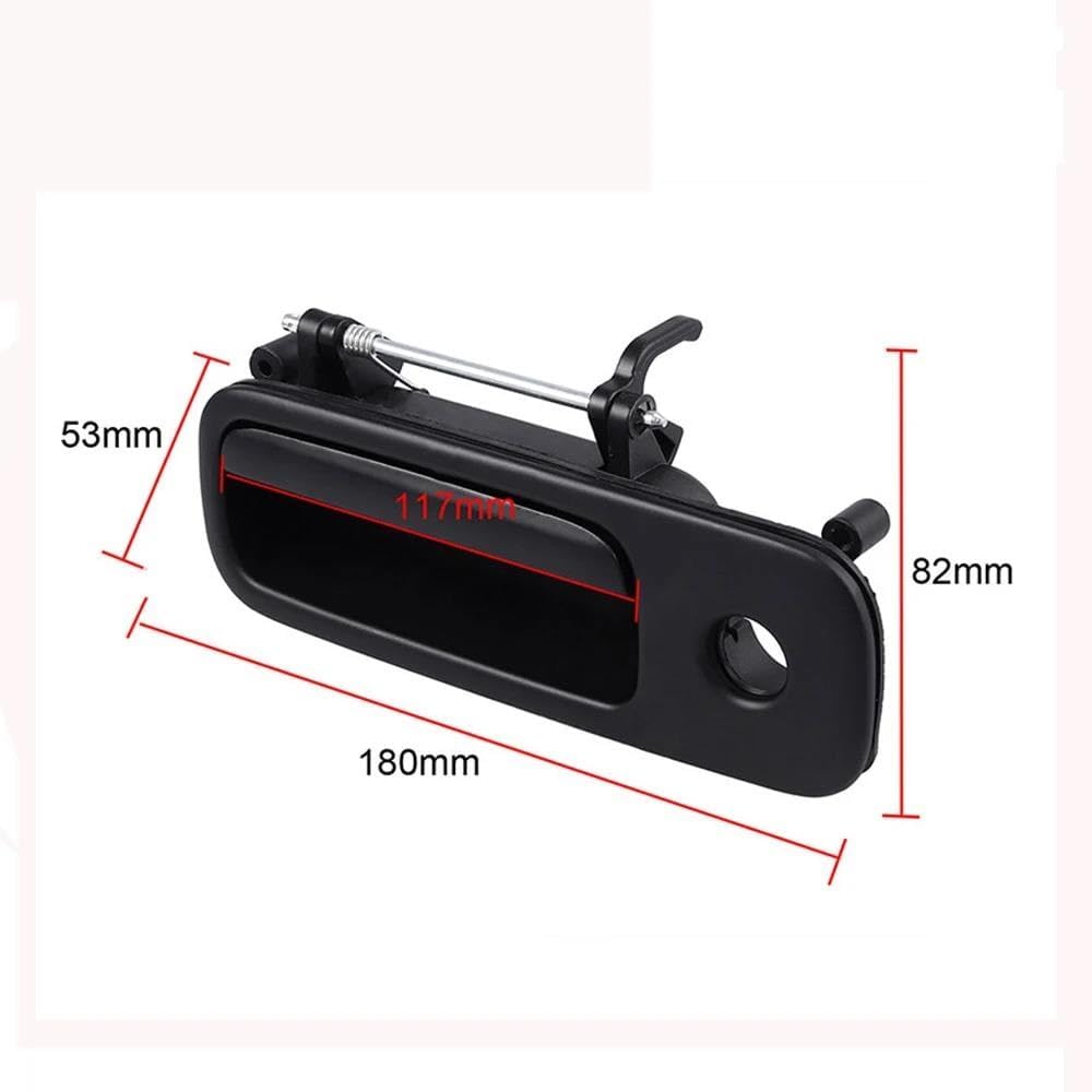 1J6827565B バック リア テールゲート ブート ラゲッジ ドア ロック ハンドル 外装 アウト トランク ハンドル に適合