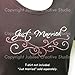 JCS Rhinestones Pink Swirls Frame Iron On Rhinestone and Rhinestud Transfers for T-Shirts