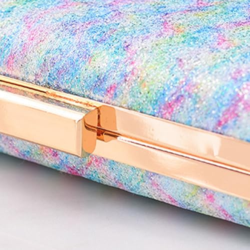 Pochette formelle effet rippl d'eau pour robe de soirée