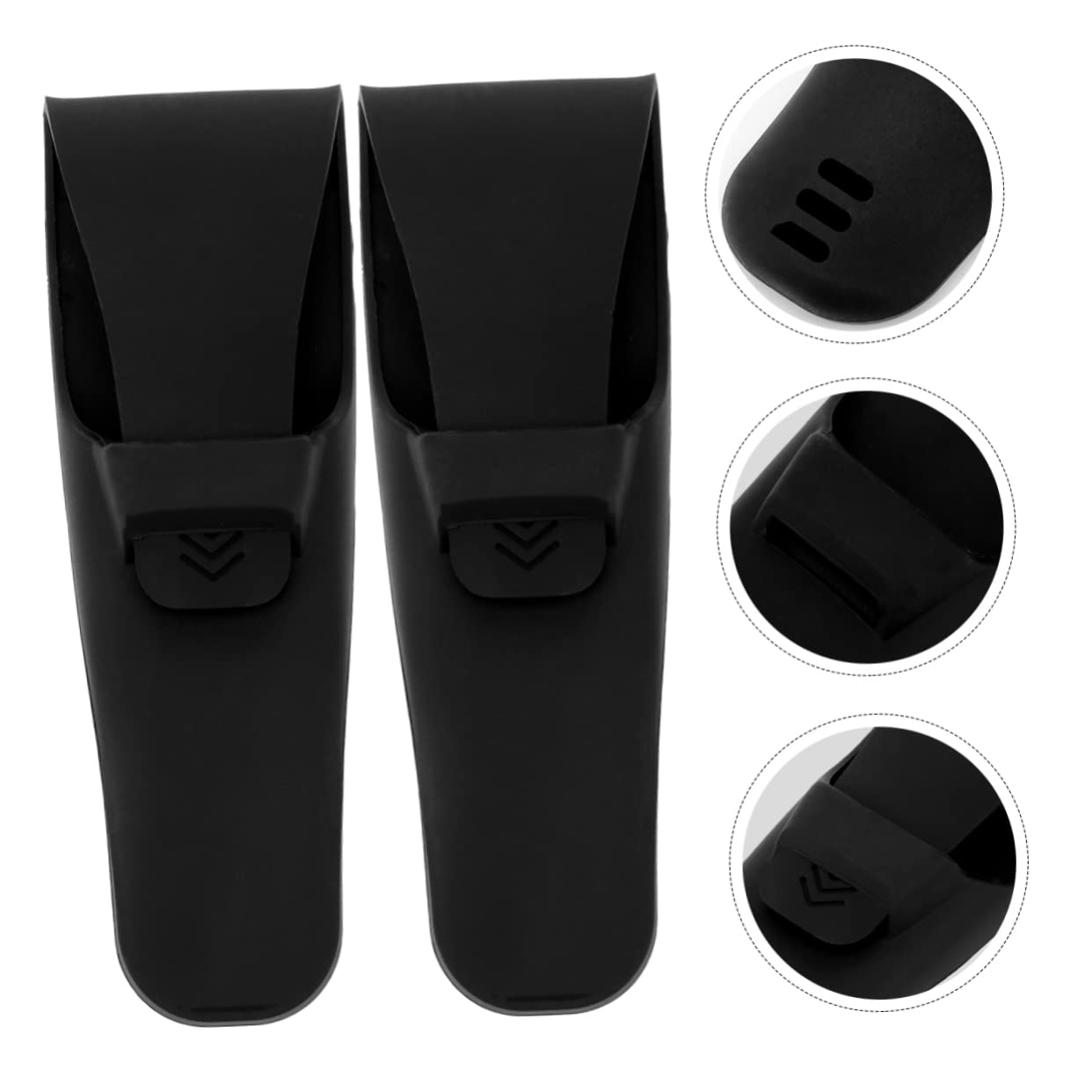 Healeved Custodia Da Viaggio Da 3 Set Kit Da Barba Custodia Protettiva Portatile in Silicone Per Forniture Da Viaggio 2 Pezzi * 3