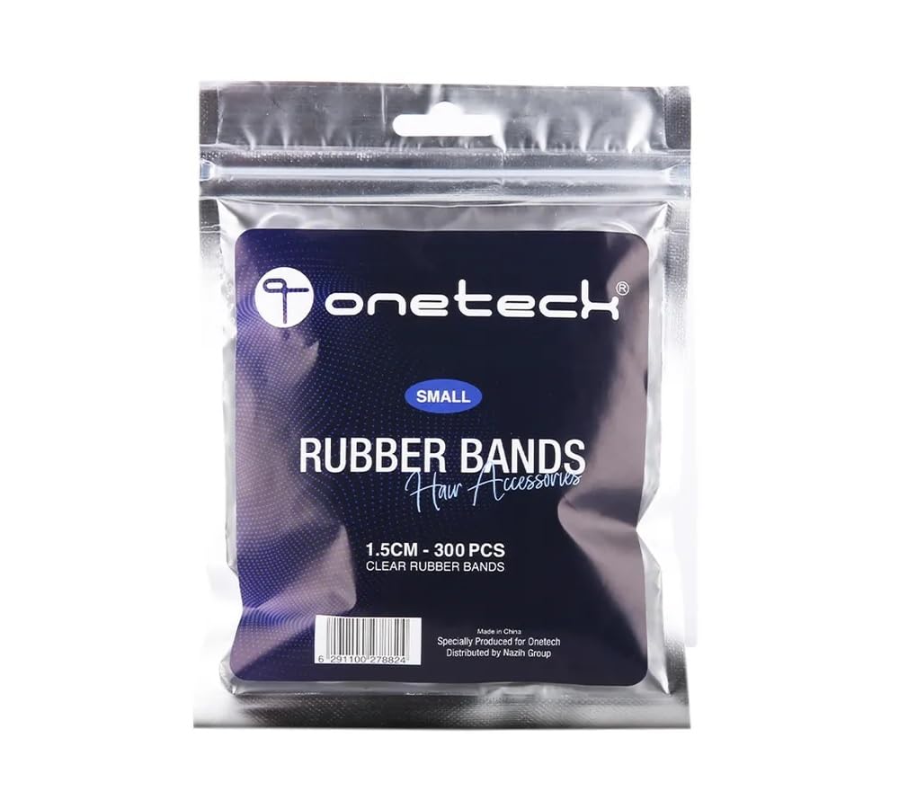 Onetech Rubber Band Small Clear 1 5 Cm 300pcs | Desertcart INDIA