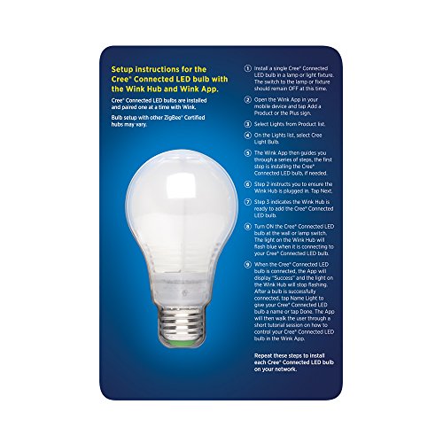 Cree Ba19-08027Omf-12Ce26-1C110 Connected 60W Equivalent Soft White (2700K) A19 Dimmable Led Light Bulb (6 Pack) #TOP5