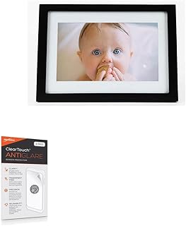 BoxWave Screen Protector Compatible With Skylight Wifi Digital Picture Frame 916496 (10 in) - ClearTouch Anti-Glare (2-Pack), Anti-Fingerprint Matte Film Skin