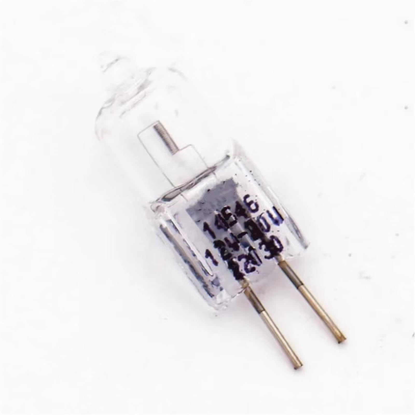 DN-22030 14546 12V 20W 12V20W G4 Glasfaser Quarzlampe Mikroskop Spektrophotometer Analysator Lichtquelle UV-Lampe (Color : 1 Piece)