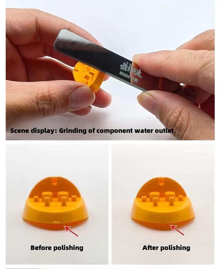 Hobby Grinding Tools Glass File Scale Model Tools for Glass File Gunpla DSPIAE Sander#8000#10000 3 pcs