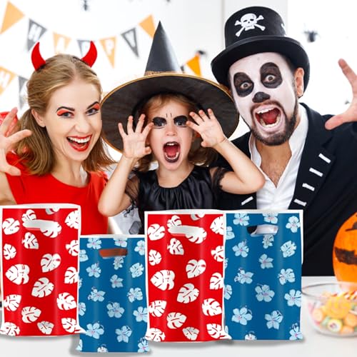 حقائب ليلو اند بارتي من زد اتش ال كيه اتش اي او بي، 30 قطعة من اكياس هدايا عيد الميلاد، اكياس حلوى وهدايا للحفلات للاطفال، 25 × 16.5 سم، حقائب ليلو وجودي لمستلزمات حفلات اعياد الميلاد