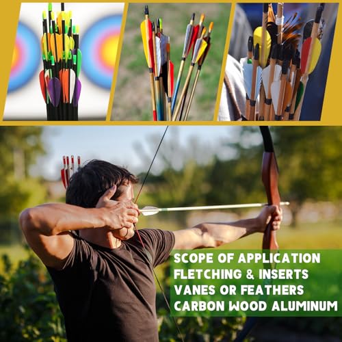 image for Bellisinno Arrow Insert Glue 30g, Instant Fletching Glue, Archery Acce