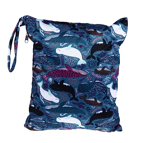 Borsa Per Pannolini Per Bambini - A - Con Doppia Cerniera - Organizzatore Per Giocattoli E Articoli Da Toeletta