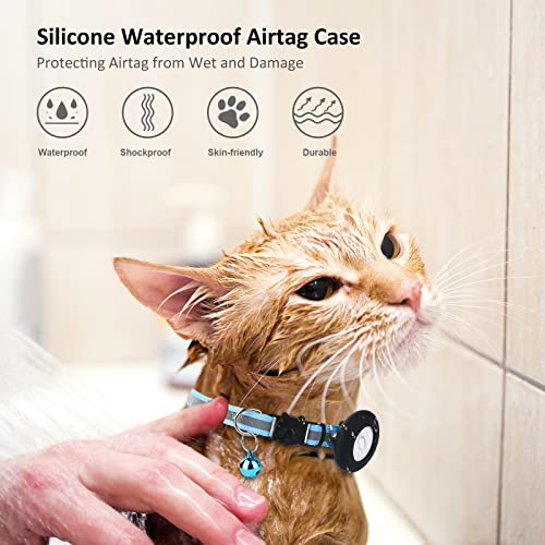 image for SimpleThings 2022 Airtag Cat Collar Holder, Small Air tag Cat Collar H