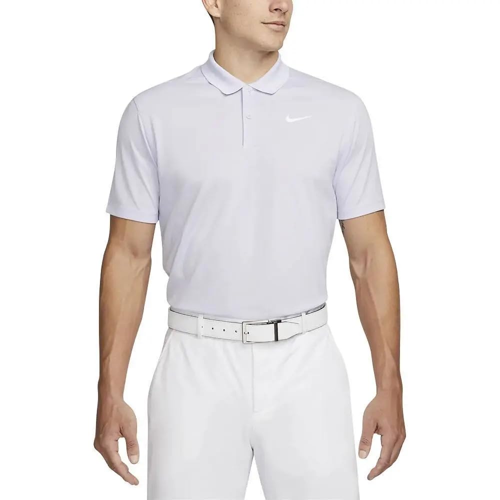Nike Men's Dri-fit Victory Polo (XX-Large, Oxygen Purple/White)