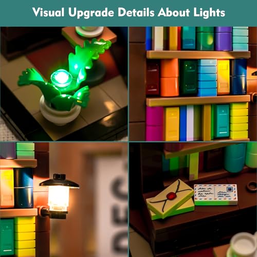 LED Lighting Kit for Lego Book Fans - LocoLee Light Accessories for 40698 Set