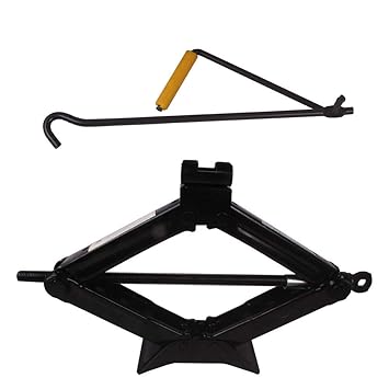 GNEY Scissor Jack Floor Lift Car Jacks with Speed Handle (1 TON)