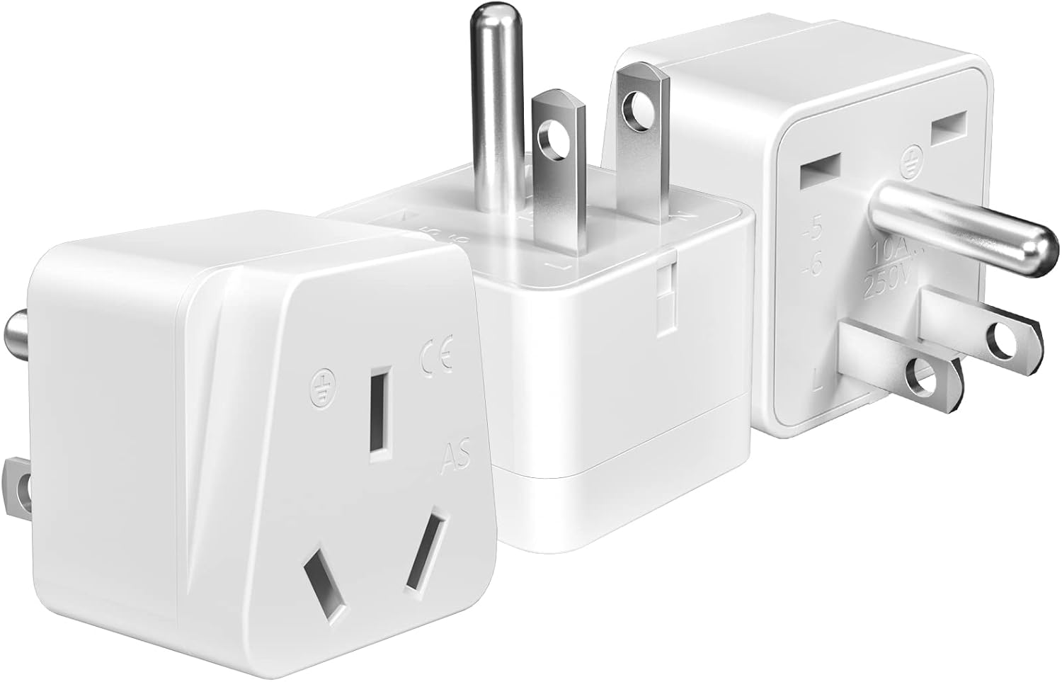 Canada to Australia/China/New Zealand/Argentina Travel Adapter (Type I