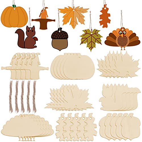 Erntedankfest, unlackierte Holzausschnitte, blanko Cover