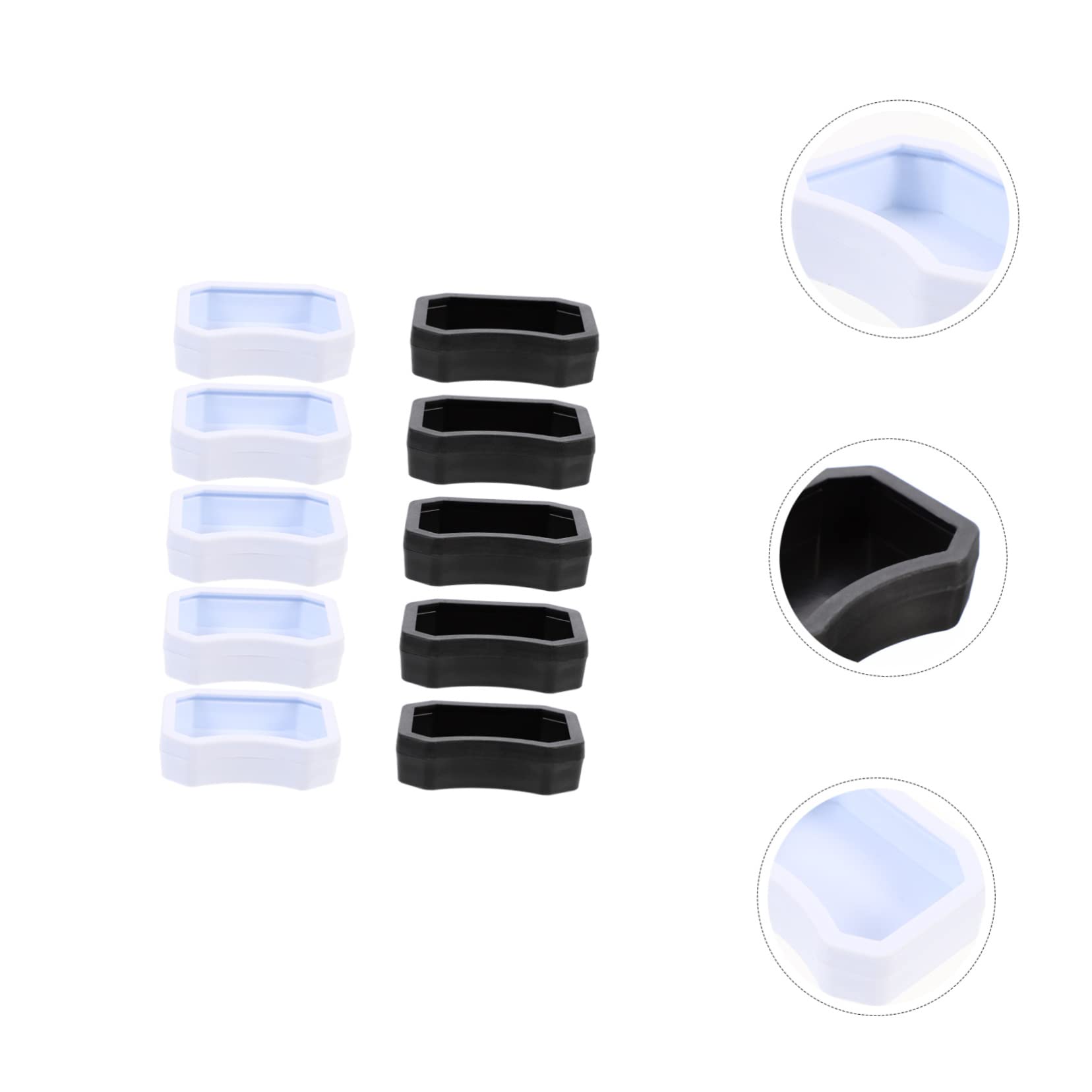 INOOMP 40 Pz Ciotola di Cibo per Animali da Arrampicata Ciotola per Cibo per Rettili Ciotola di Cibo per Tartarughe Leopardo Piatto di Cibo per Tartarughe Drago Rana Plastica