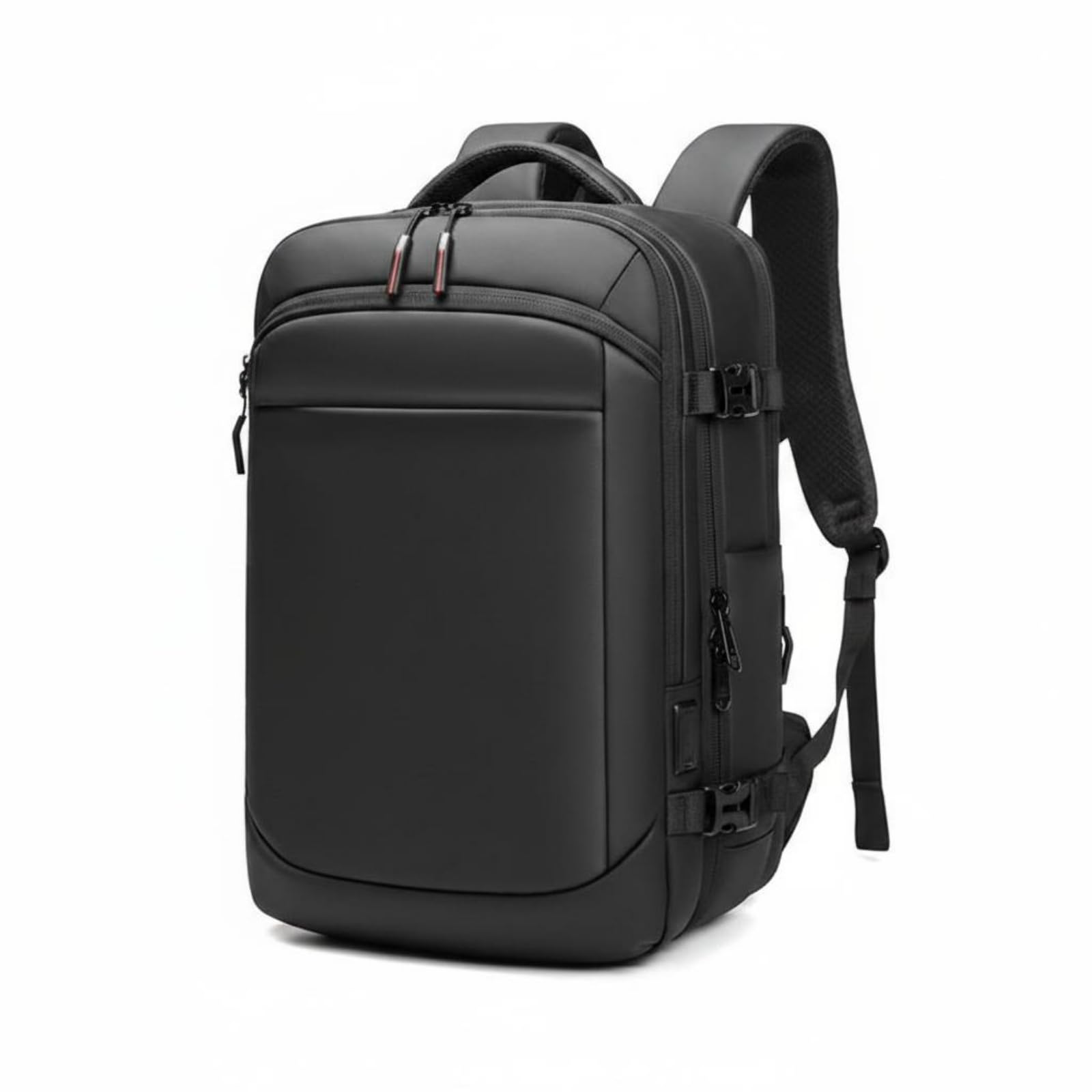 Qianly Zaino Computer 17 Pollici Stile Professionale Casual Zaino Laptop Impermeabile Apertura Apertura completa° Accessorio Informatico per Uomini, Viaggio