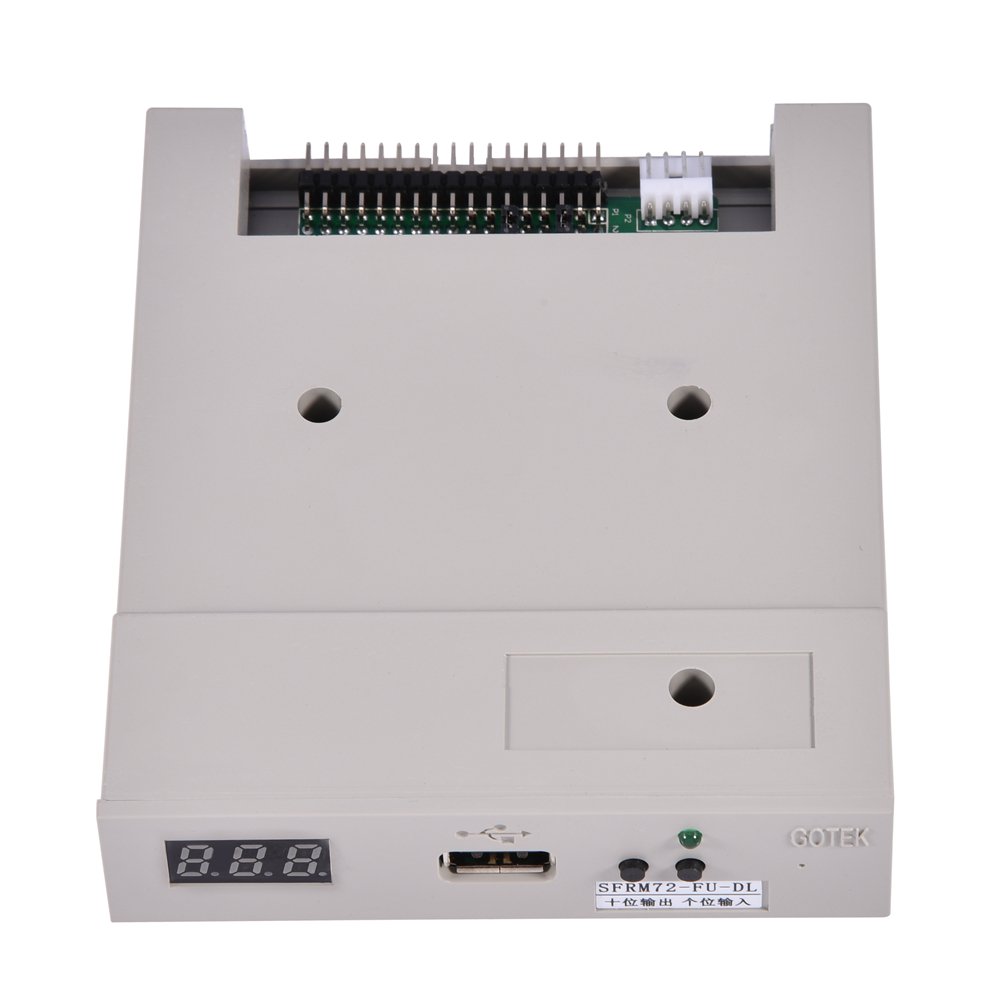 Richer-R Lecteur de Disquette Externe SFRM72-FU-DL Émulateur de Lecteur de Disquette USB pour Orgue électrique Korg Roland 720Ko
