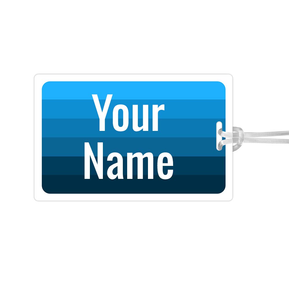 Personalized Bag Tag - Durable ID Tag for Backpacks, Suitcases & Sports Bags - [Design Theme] Collection