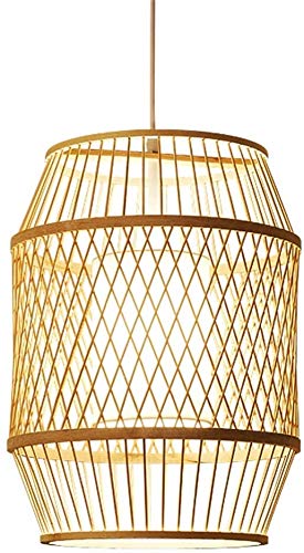 Plafond lumiere creative tamisee elimine eblouissement en bambou