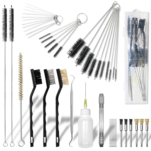 Spray Gun Cleaning Kit Universal Paint Gun Cleaner Brushes Set Paint Sprayer Cleaning Kit